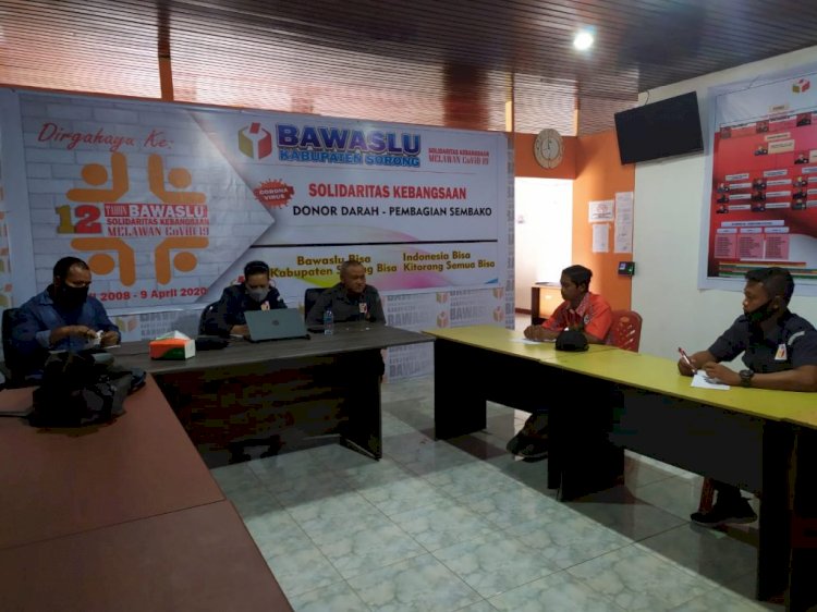 BAWASLU Kabupaten Sorong yang informatif