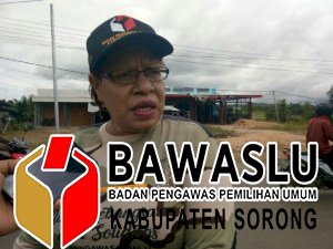 Badan Pengawas Pemilu( BAWASLU) Kabupaten Sorong Tertibkan APK