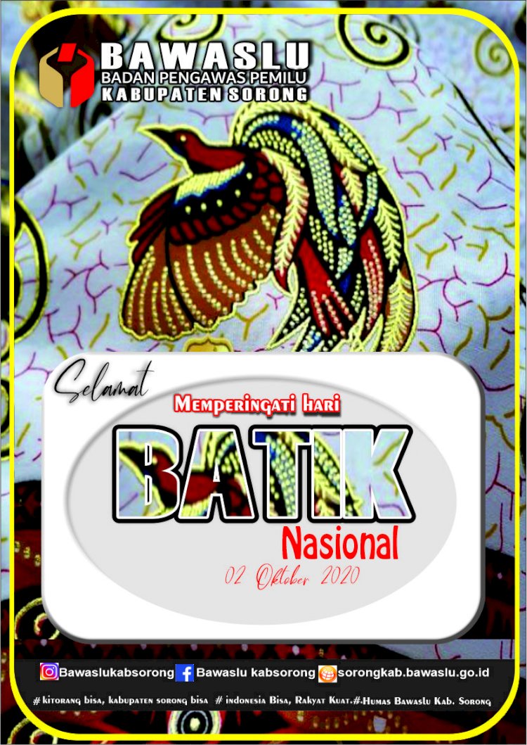 Selamat Hari Batik Nasional