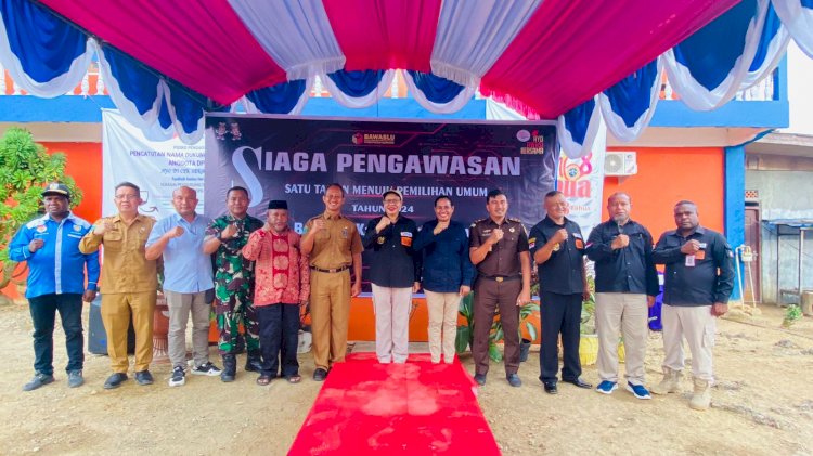 BAWASLU KABUPATEN SORONG GELAR APEL SIAGA PENGAWASAN