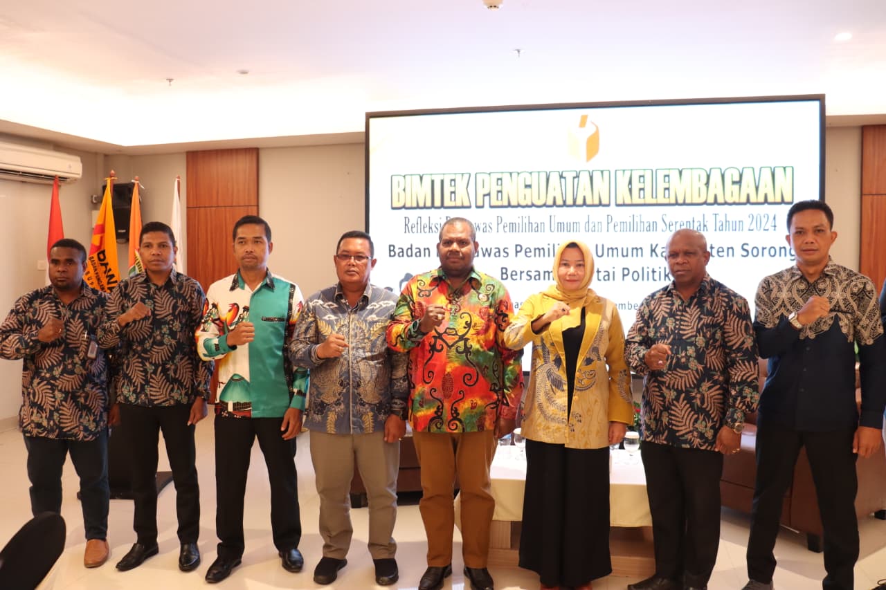 Foto Kegiatan Penguatan Kelembagaan Bawaslu Kabupaten Sorong Tahun 2025