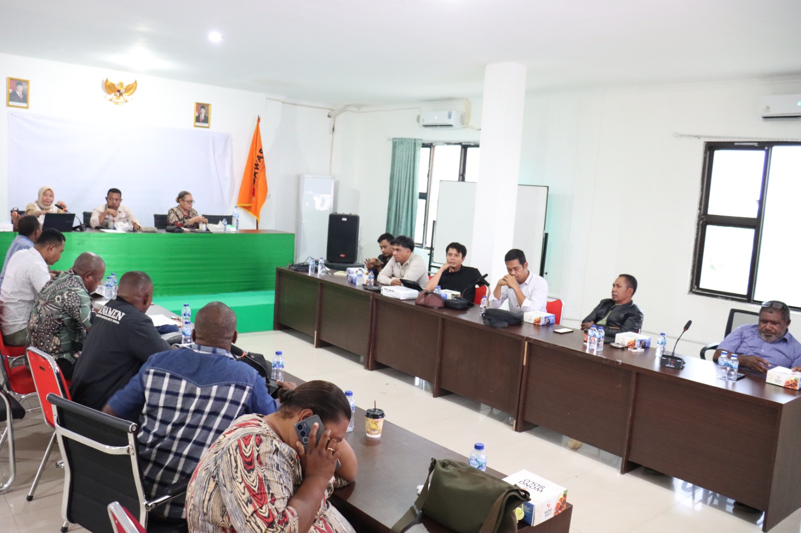 Bawaslu Kabupaten Sorong Hadiri Rapat Koordinasi Finalisasi Draf Usulan Revisi UU Pemilu