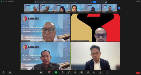 Bawaslu Kabupaten Sorong Tingkatkan Kapasitas PPID melalui Bawaslu Mengajar tentang Keterbukaan Informasi Publik