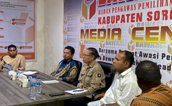 BAWASLU PAPUA BARAT MATANGKAN STRATEGI PENGAWASAN VERMIN BAWASLU KABUPATEN SORONG