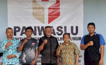 KORDIV HP2H BAWASLU KABUPATEN SORONG TURLAP MONITORING KESIAPAN SARPRAS PANWASCAM HADAPI PEMILU SERENTAK 2024