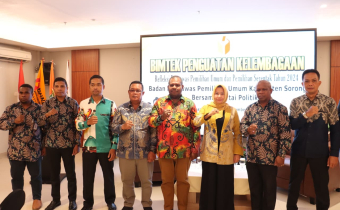 Foto Kegiatan Penguatan Kelembagaan Bawaslu Kabupaten Sorong Tahun 2025