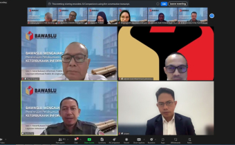 Bawaslu Kabupaten Sorong Tingkatkan Kapasitas PPID melalui Bawaslu Mengajar tentang Keterbukaan Informasi Publik